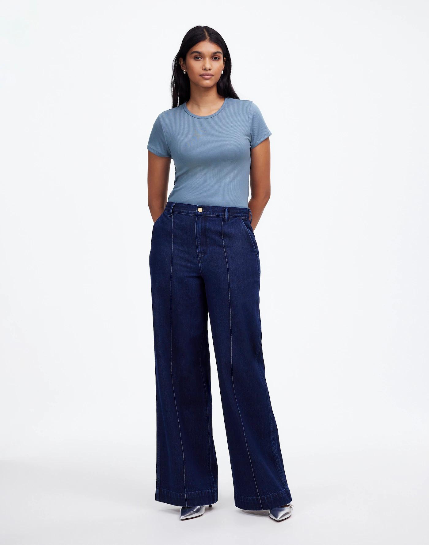 Drapey Rib Tee Product Image