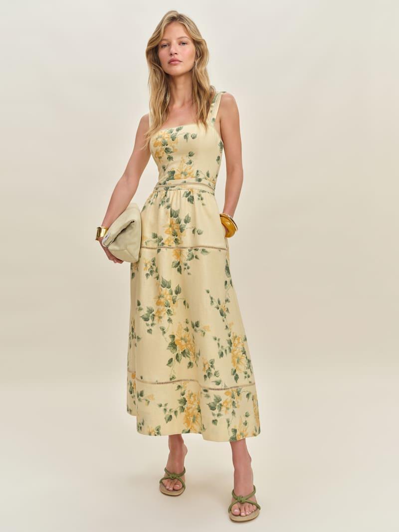 Everett Linen Dress Product Image