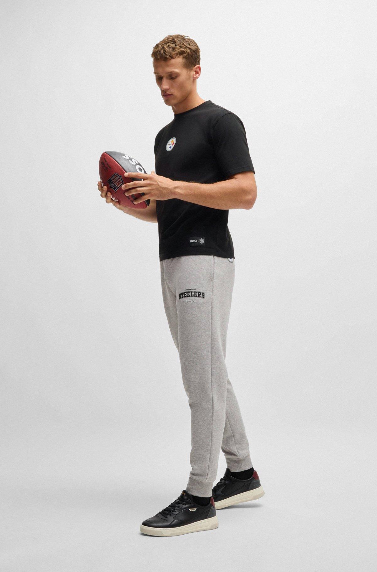 BOSS x NFL stretch-cotton T-shirt with special branding Product Image
