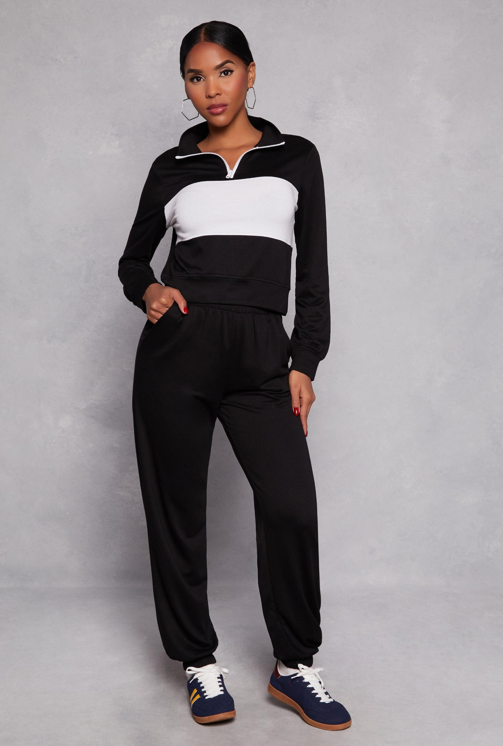 Womens French Terry Pull On Joggers Product Image