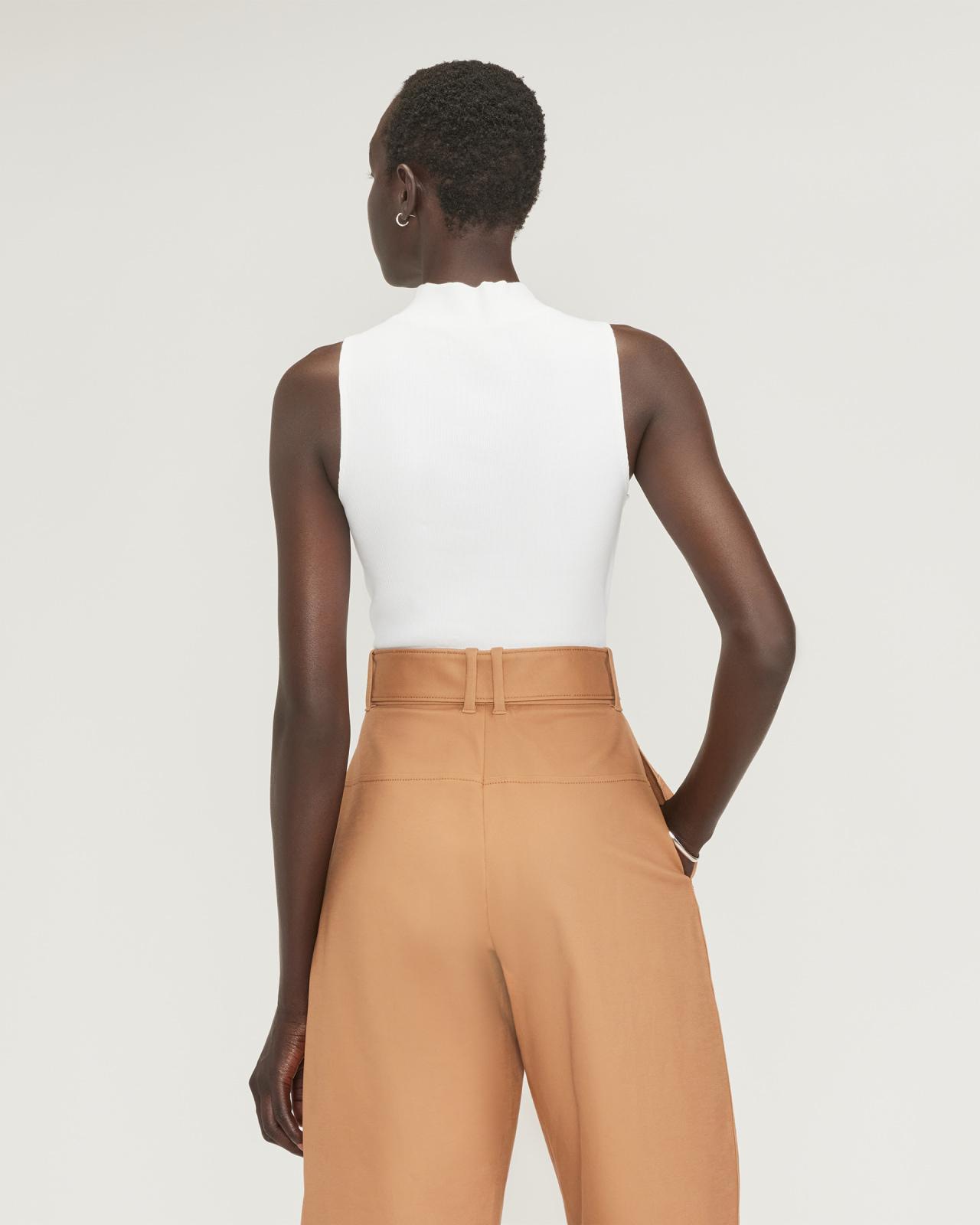 The Ribbed Mockneck Tank Product Image