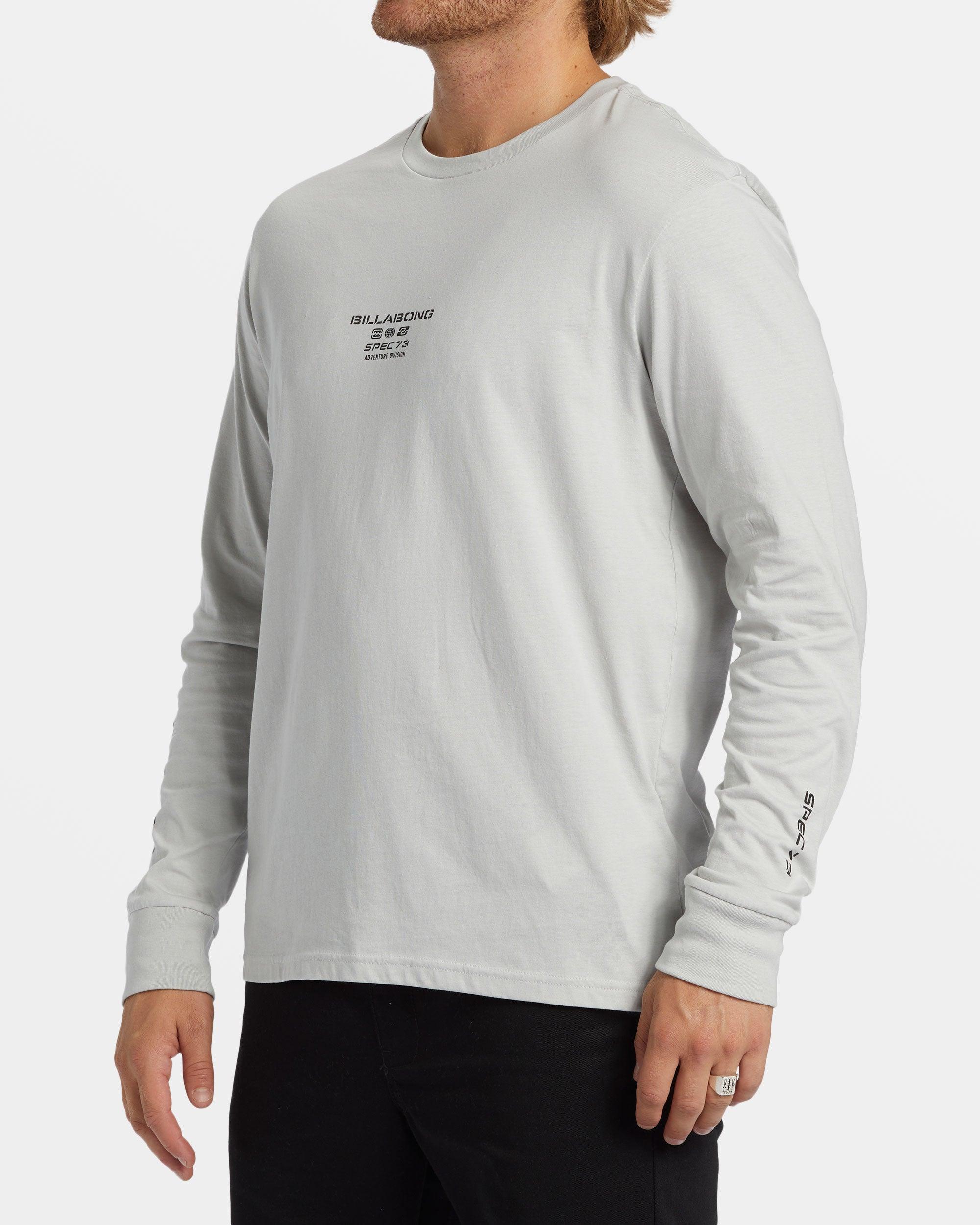 Spec 73 Long Sleeve T-shirt - Silver Male Product Image