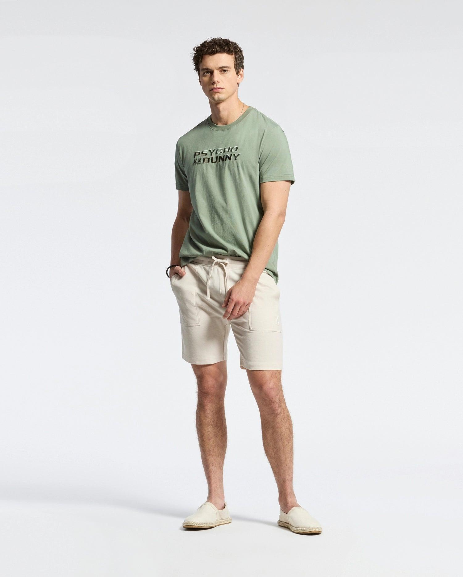 MENS BERNI EMBROIDERED WORDMARK GRAPHIC TEE - B6U417F200 Product Image