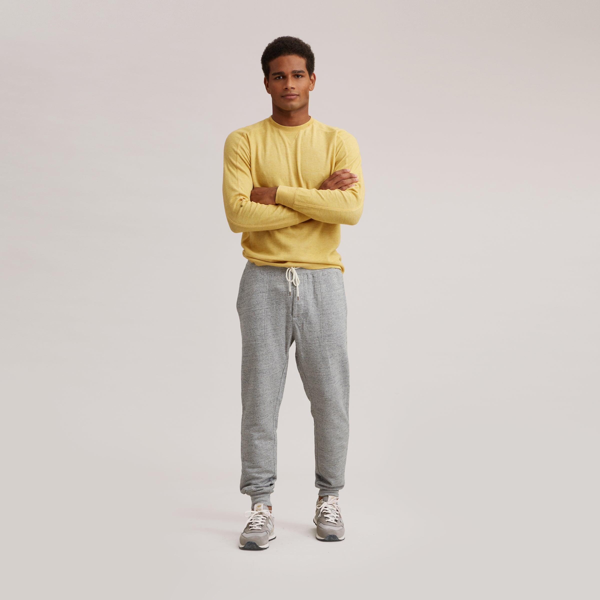 New Windsor Double Cloth Crew - Rattan Product Image