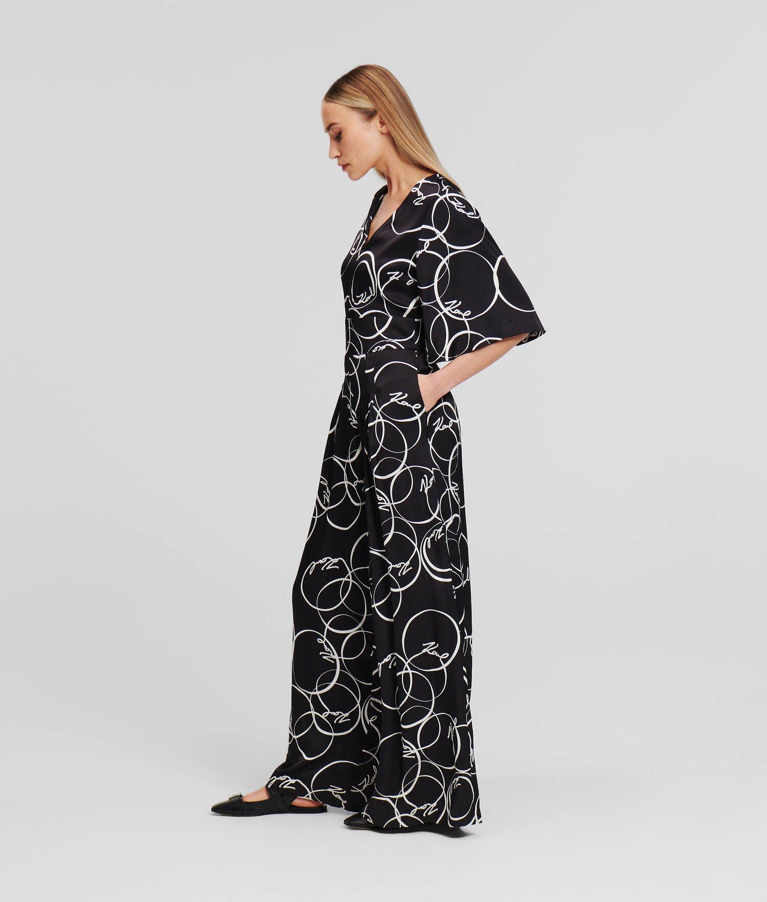 CIRCLE PRINT JUMPSUIT Product Image