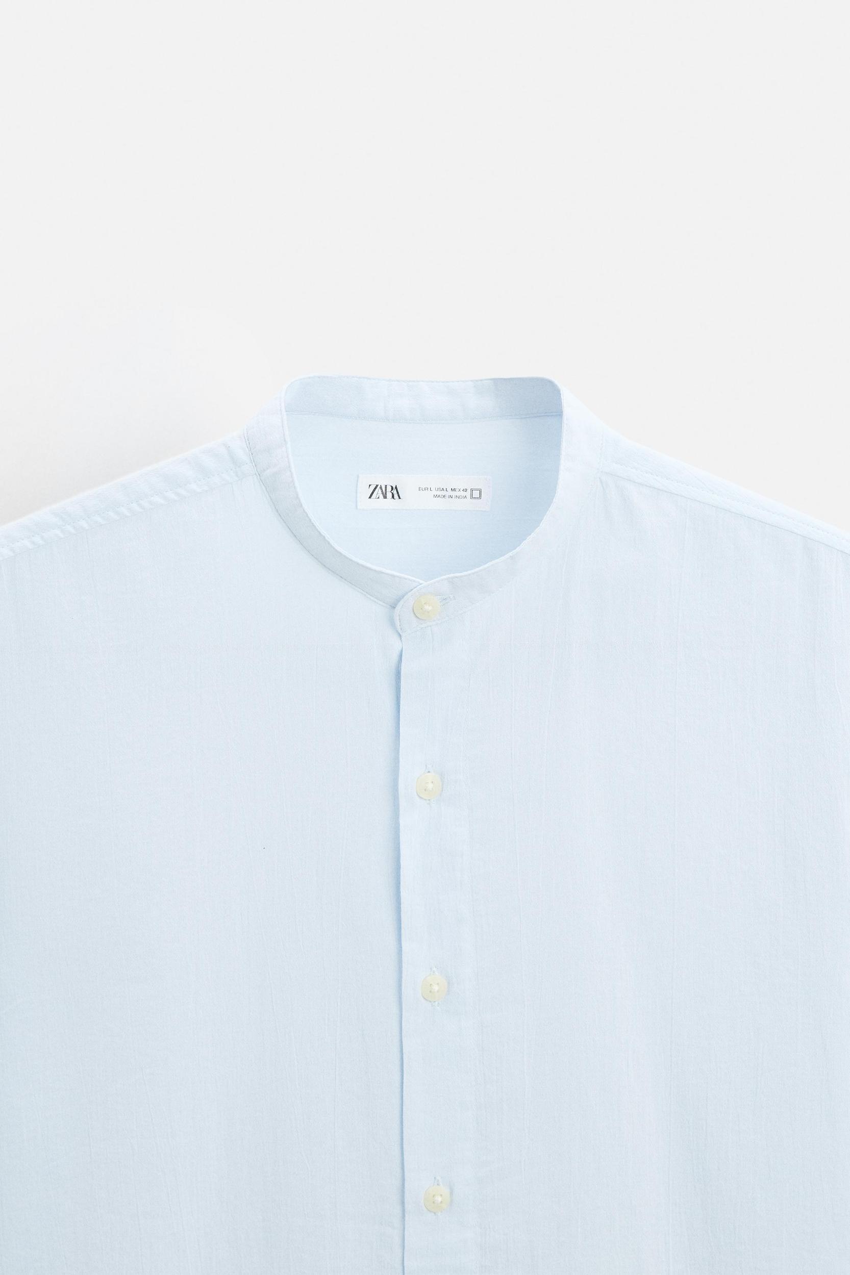 WRINKLED LOOK SHIRT Product Image