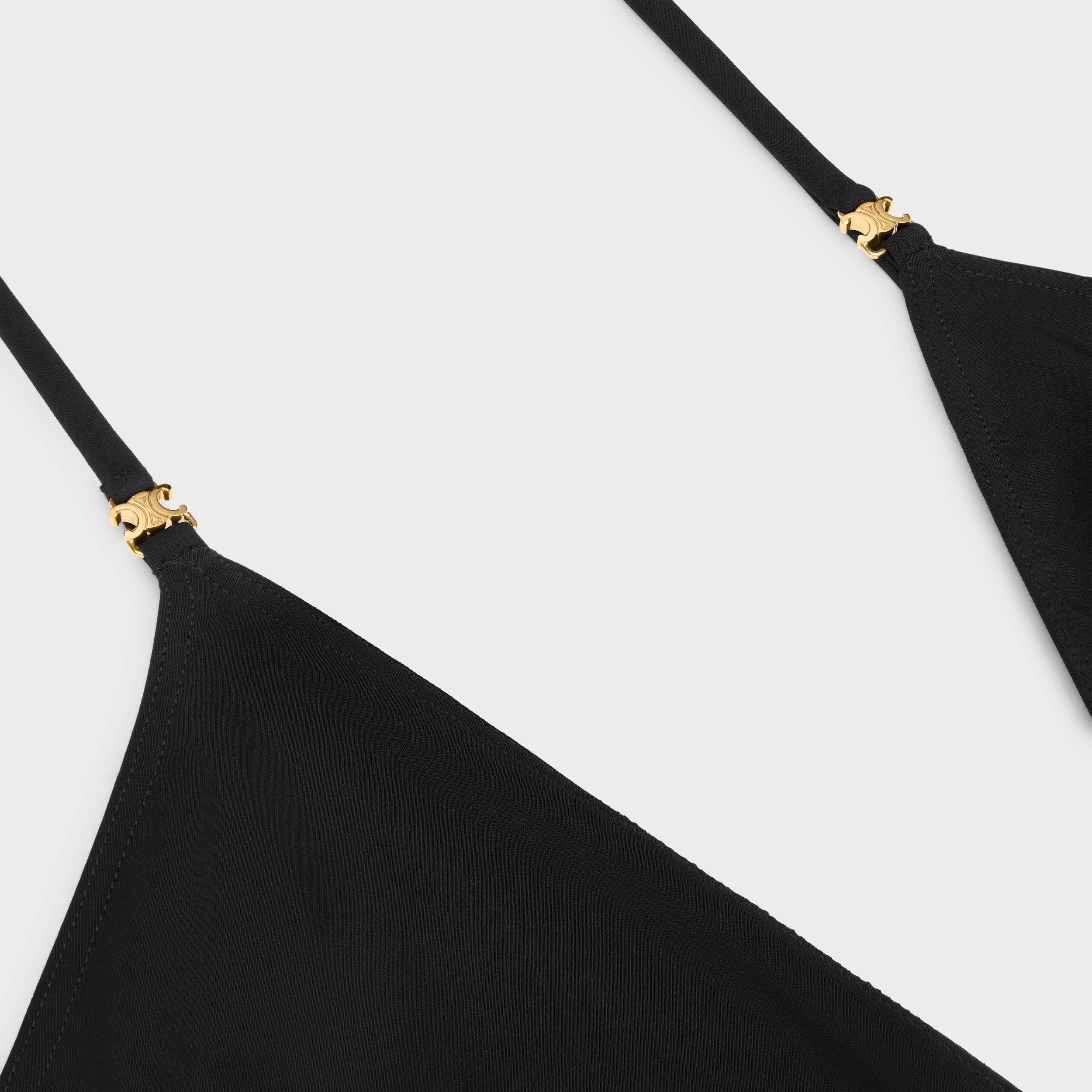 gathered swimsuit in matte jersey Product Image