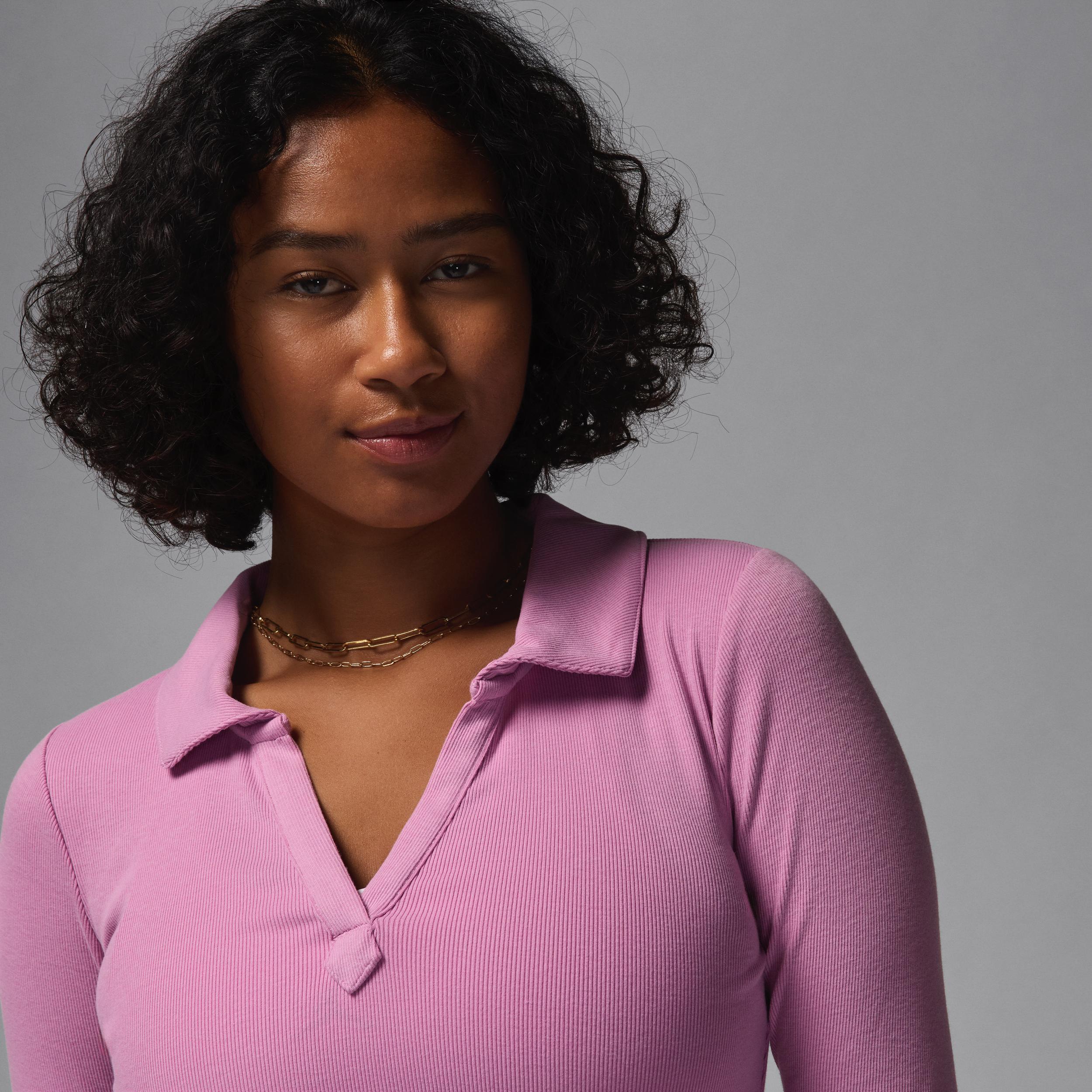 Jordan Women's Long-Sleeve Knit Top Product Image