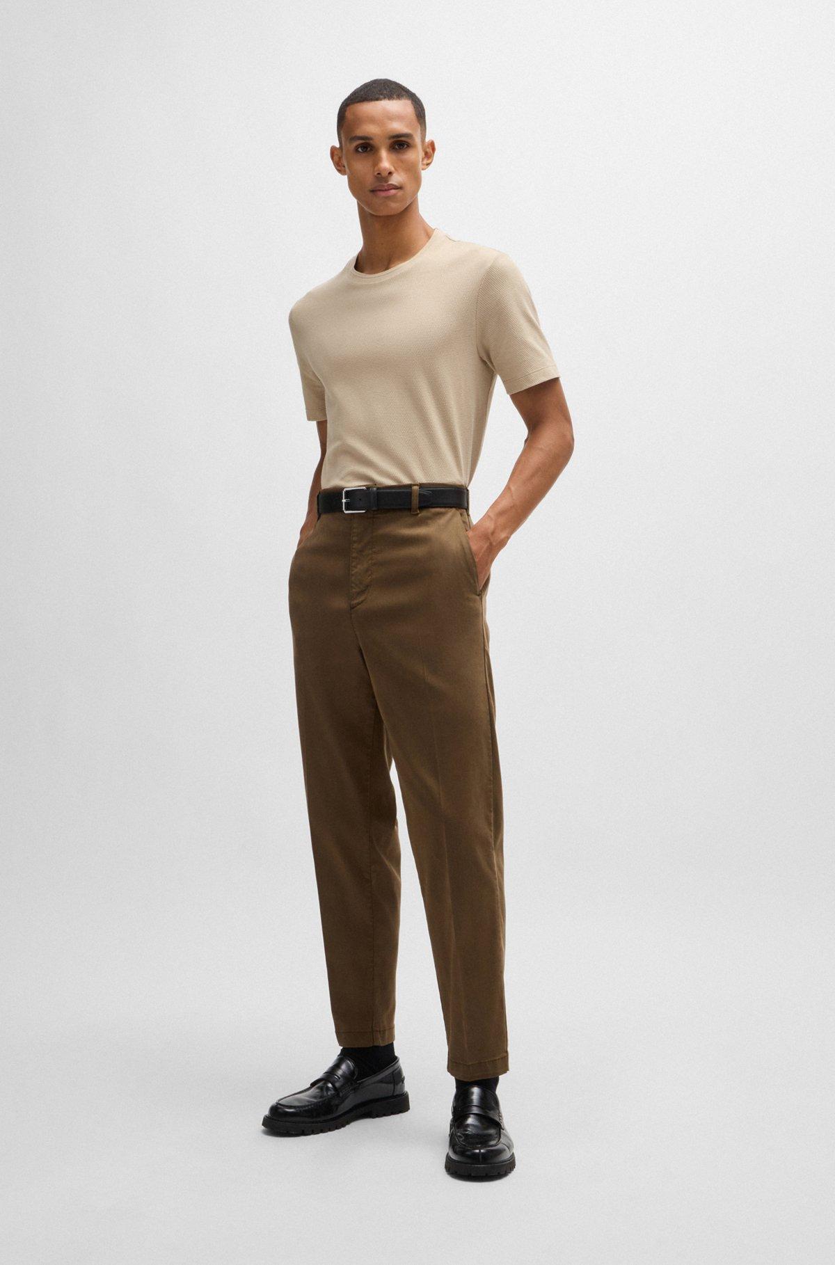  T-shirt with bubble-jacquard structure Product Image