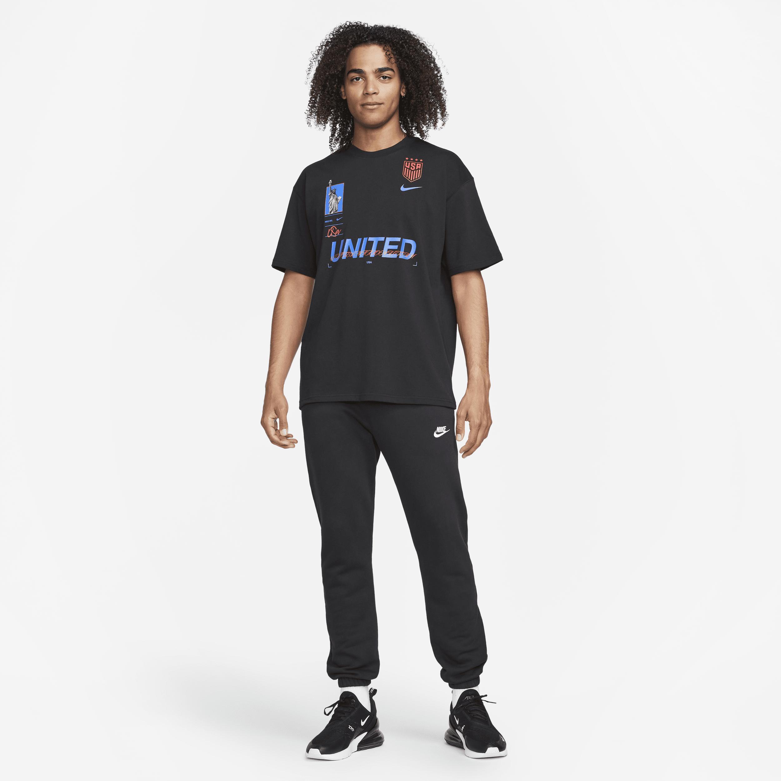 Mens Nike Black Uswnt Original MAX90T-shirt Product Image
