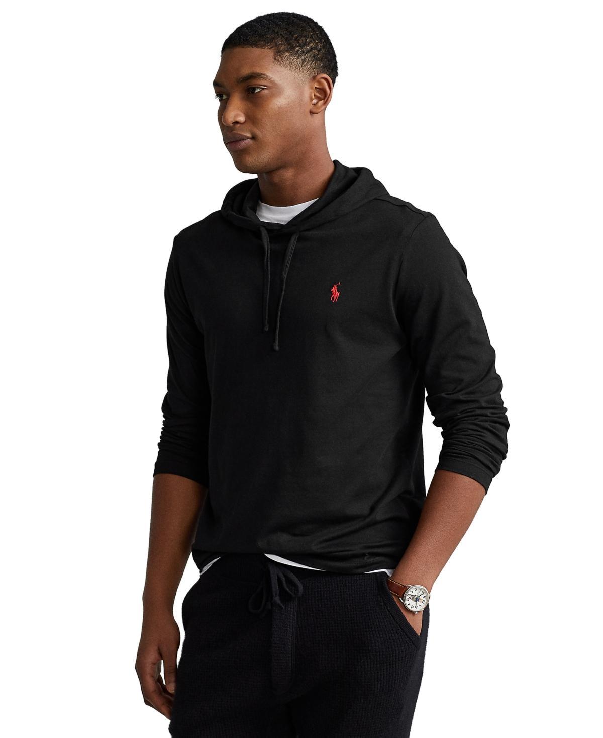 Polo Ralph Lauren Cotton Jersey Long Sleeve Hoodie Product Image