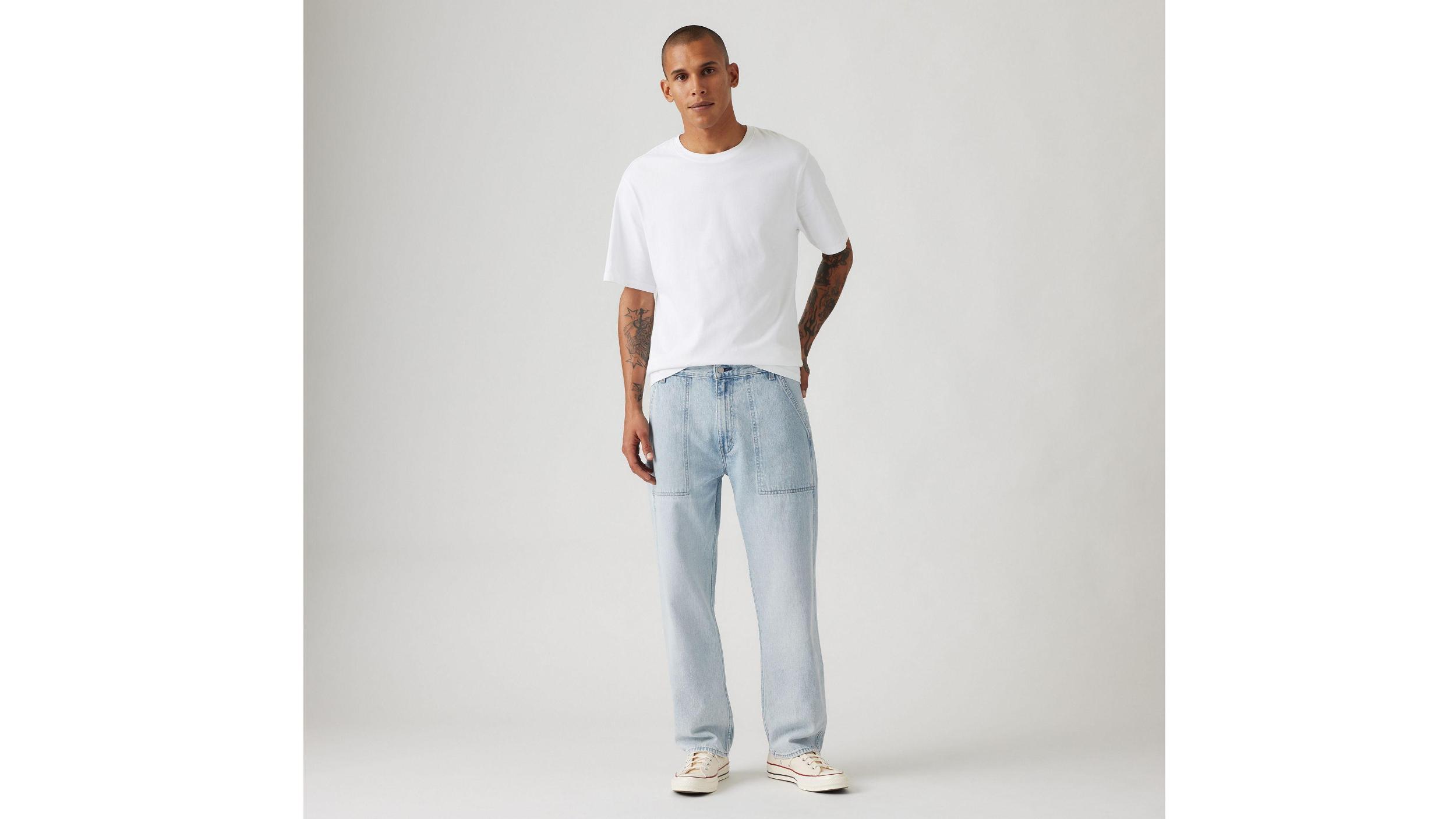 555™ Relaxed Straight Utility Men's Jeans Product Image