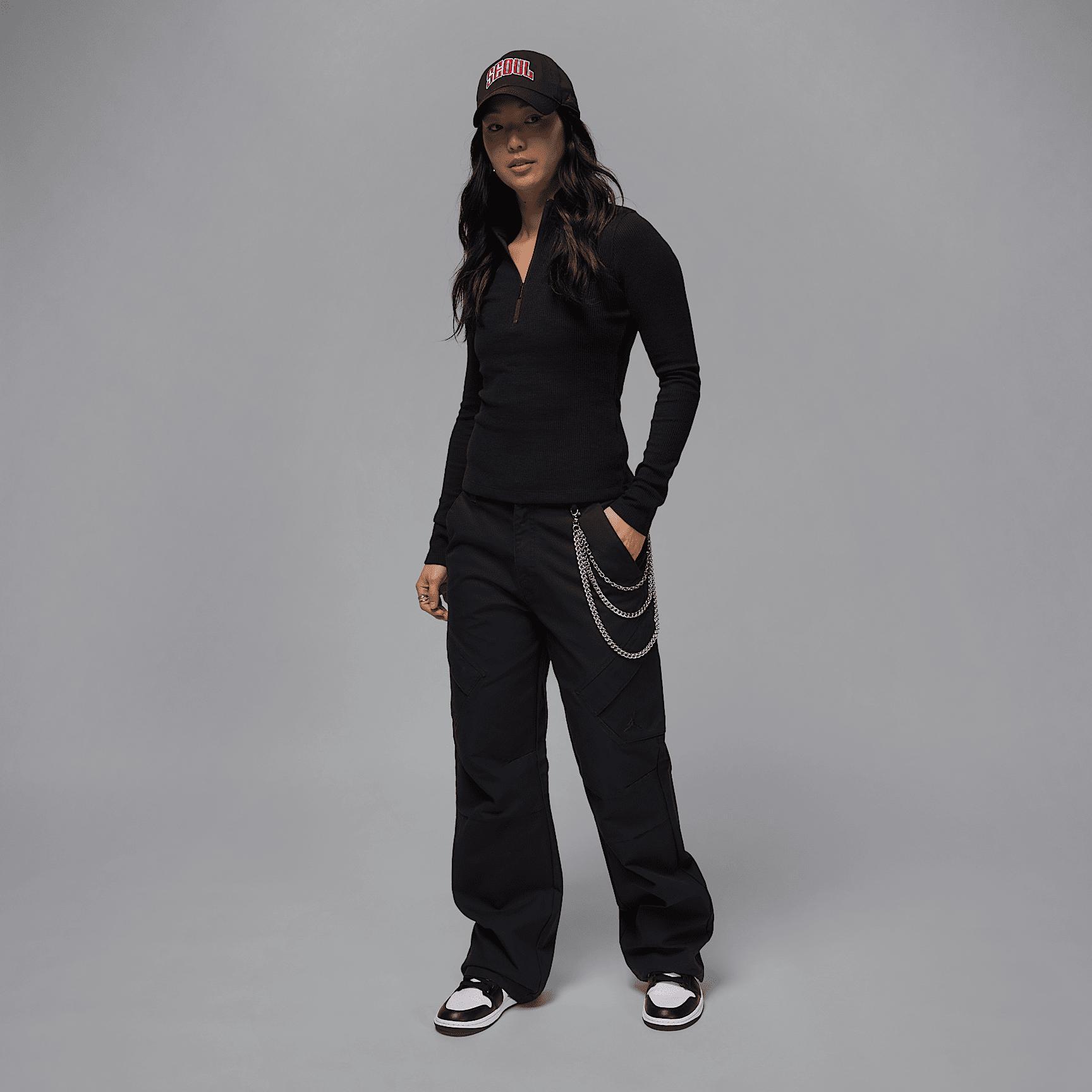 Jordan Women's Long-Sleeve 1/2-Zip Knit Top Product Image