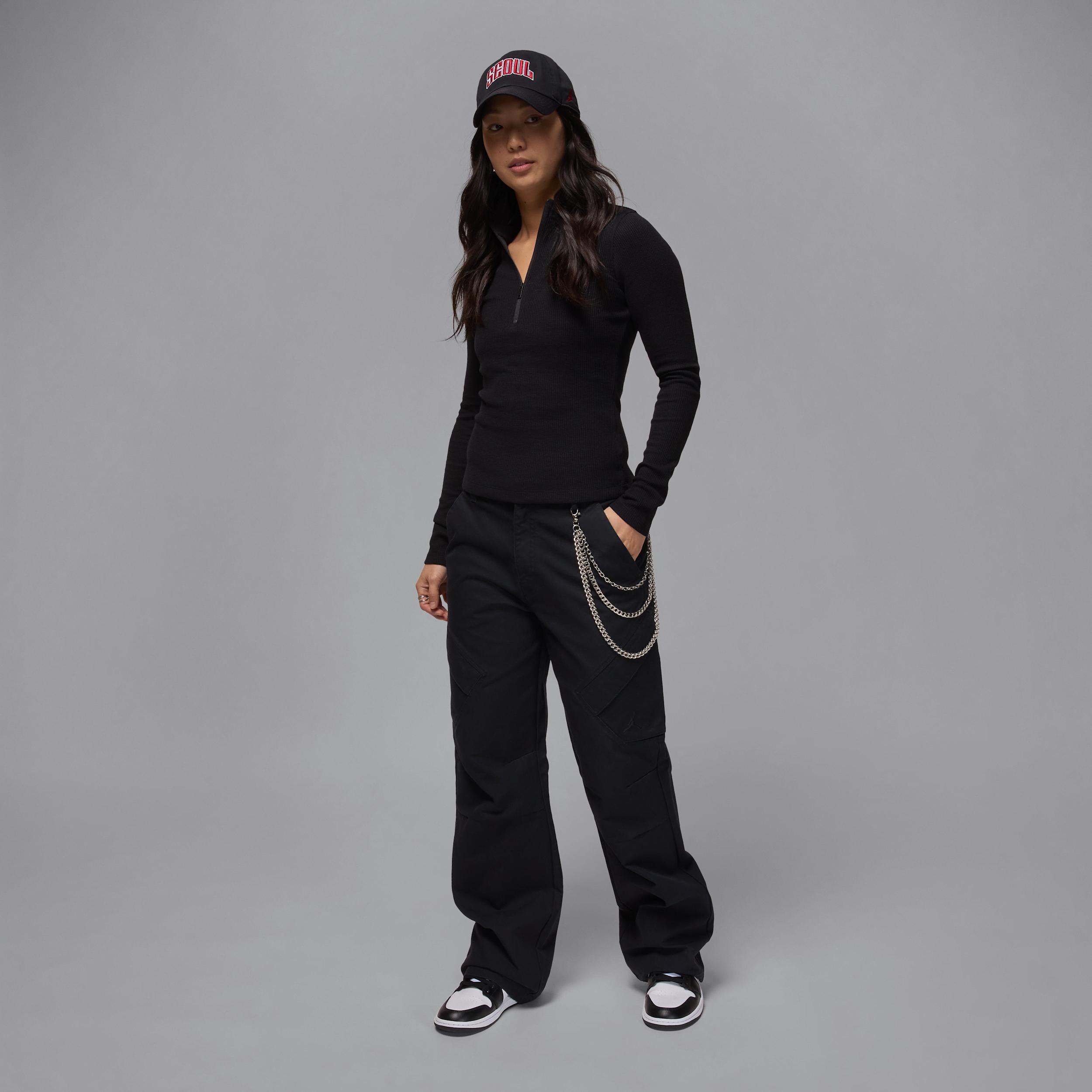 Jordan Women's Long-Sleeve 1/2-Zip Knit Top Product Image