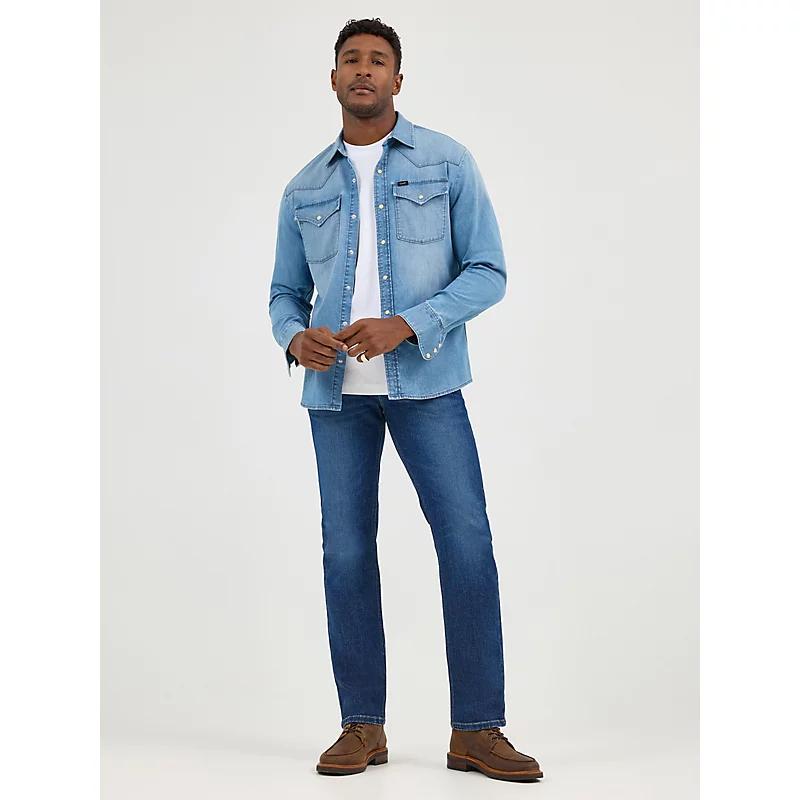 Mens Heritage Denim MVP Regular Straight Jeans Product Image