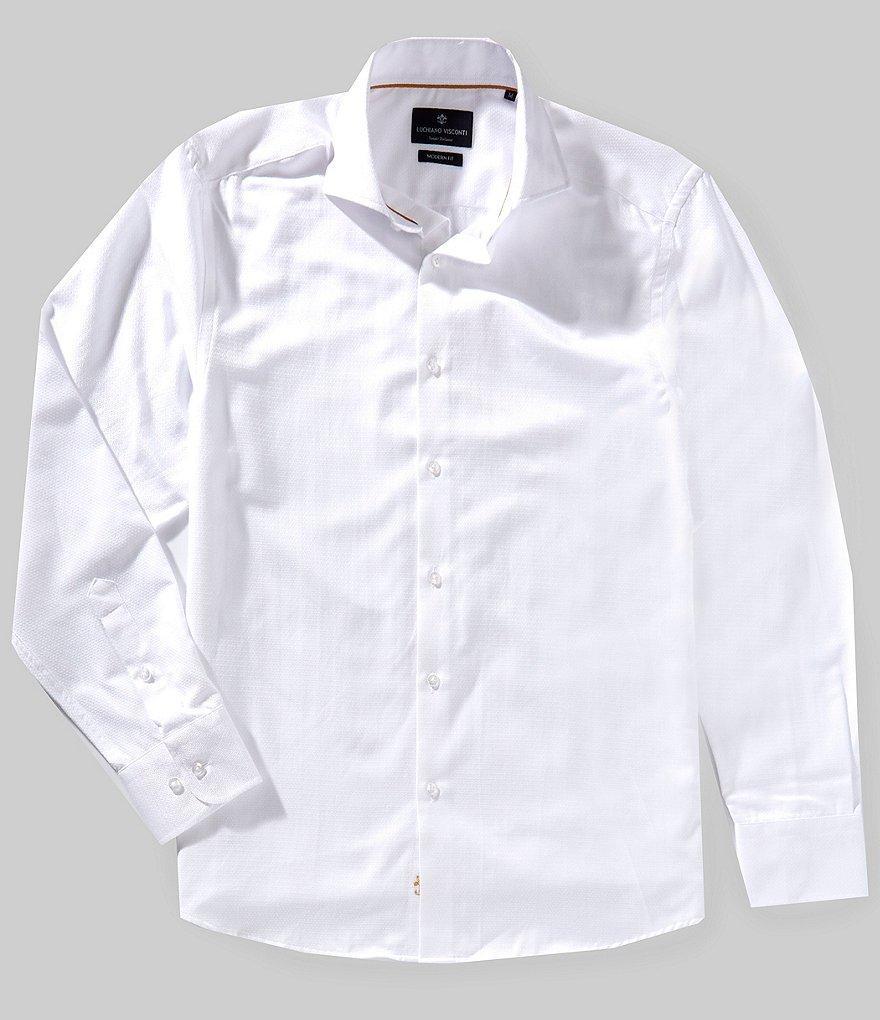 Visconti Big & Tall Textured Long Sleeve Woven Shirt Product Image