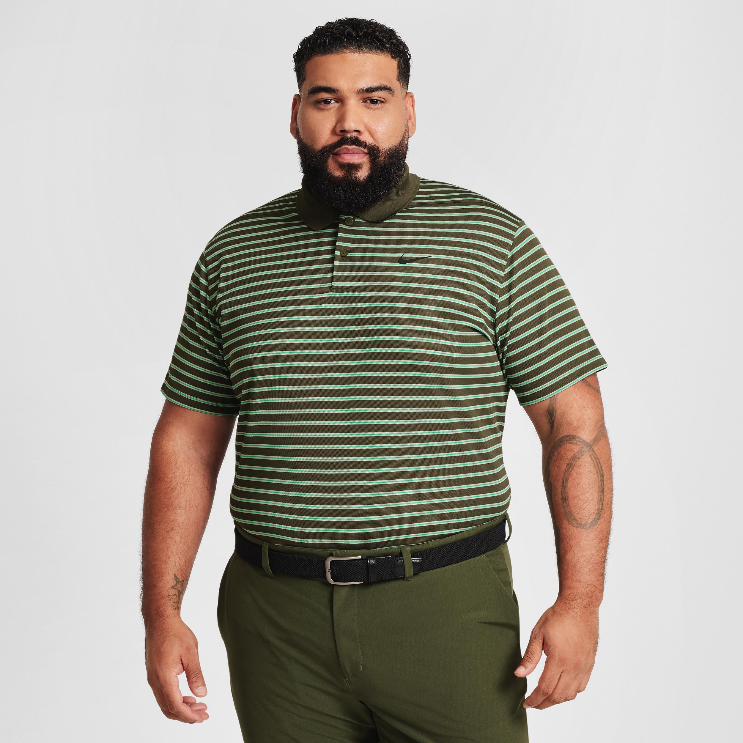 Nike Men's Dri-FIT Victory Striped Golf Polo Product Image