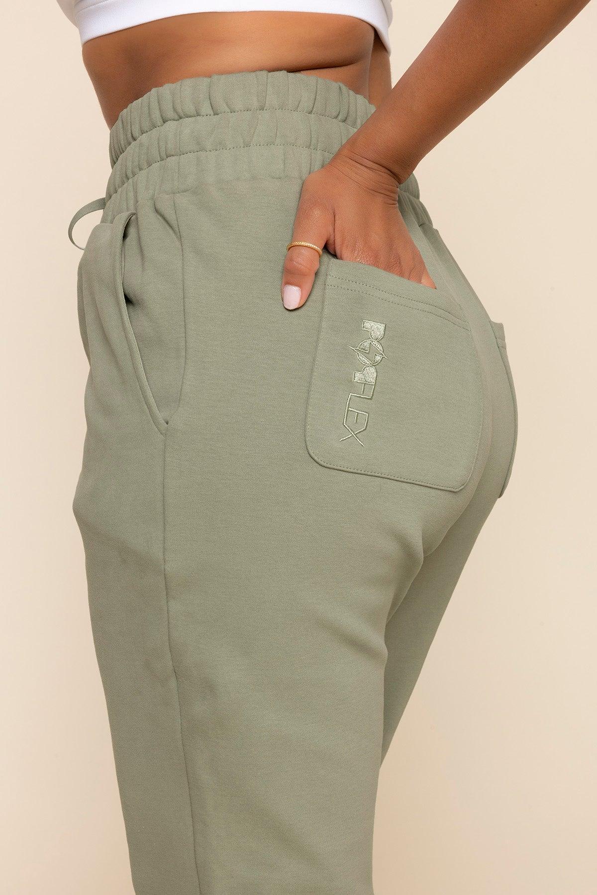 Ooey Gooey Sweatpant - Light Sage Product Image