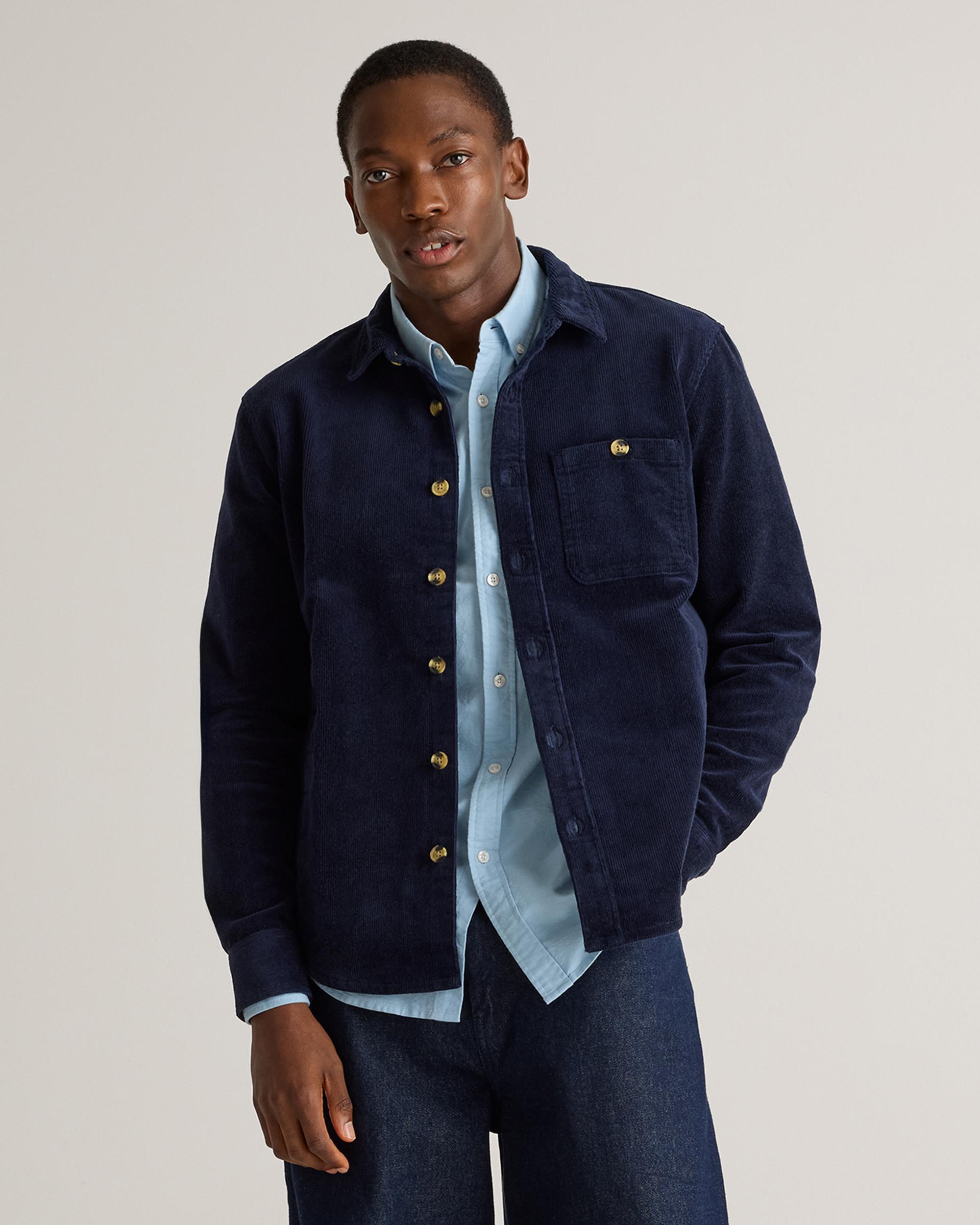 Organic Stretch Corduroy Overshirt Product Image
