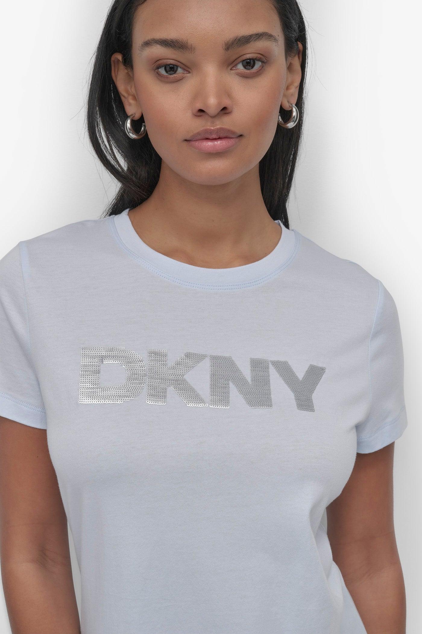 SEQUIN LOGO CREW NECK TEE Product Image