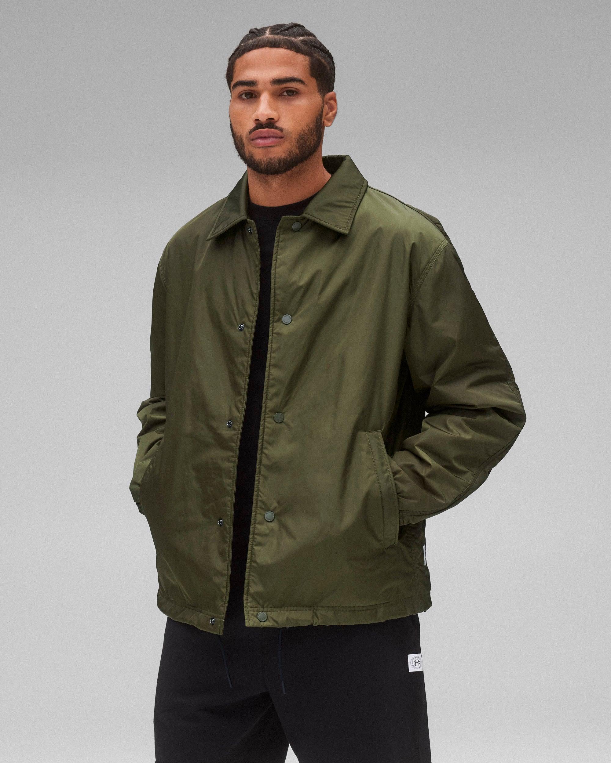 Econyl Satin Nylon Coach's Jacket - Vault Male Product Image