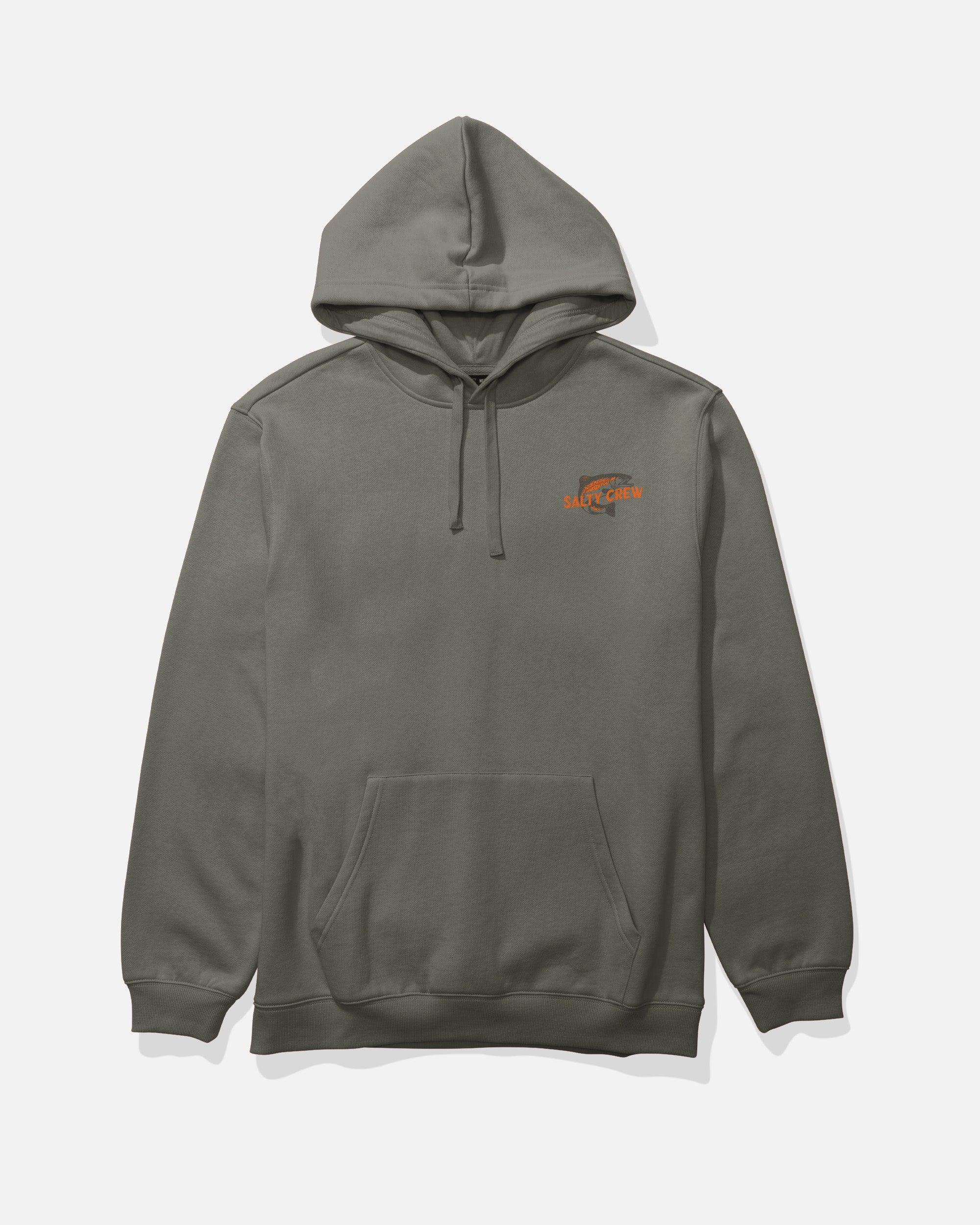 Nature Vibes Fleece Hoodie - Dusty Olive Male Product Image