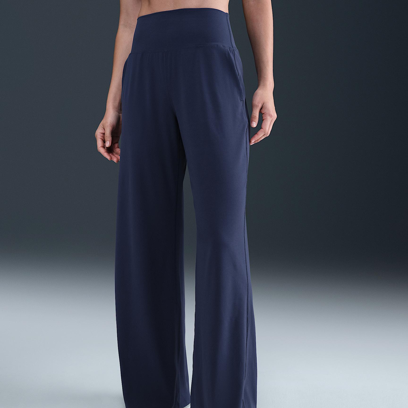 Nike Women's Zenvy Dri-FIT High-Waisted Wide-Leg Pants Product Image