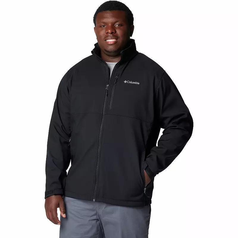Men's Columbia Ascender Softshell Jacket, Size: XXL, Oxford Black Product Image
