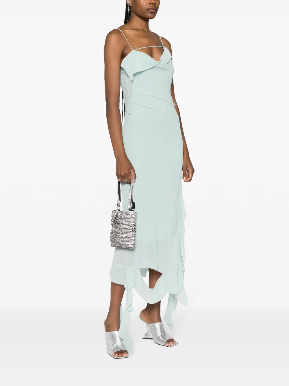 BENEDETTA BRUZZICHES Small Lollo Tote Bag In Silver Product Image