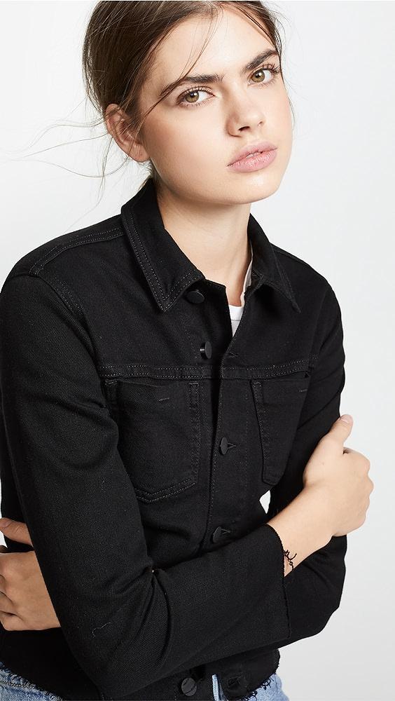 L'AGENCE Janelle Slim Raw Jacket | Shopbop Product Image