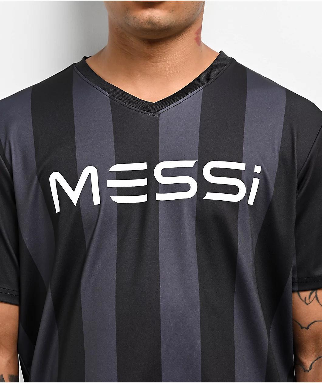 Messi Black Soccer T-Shirt Product Image