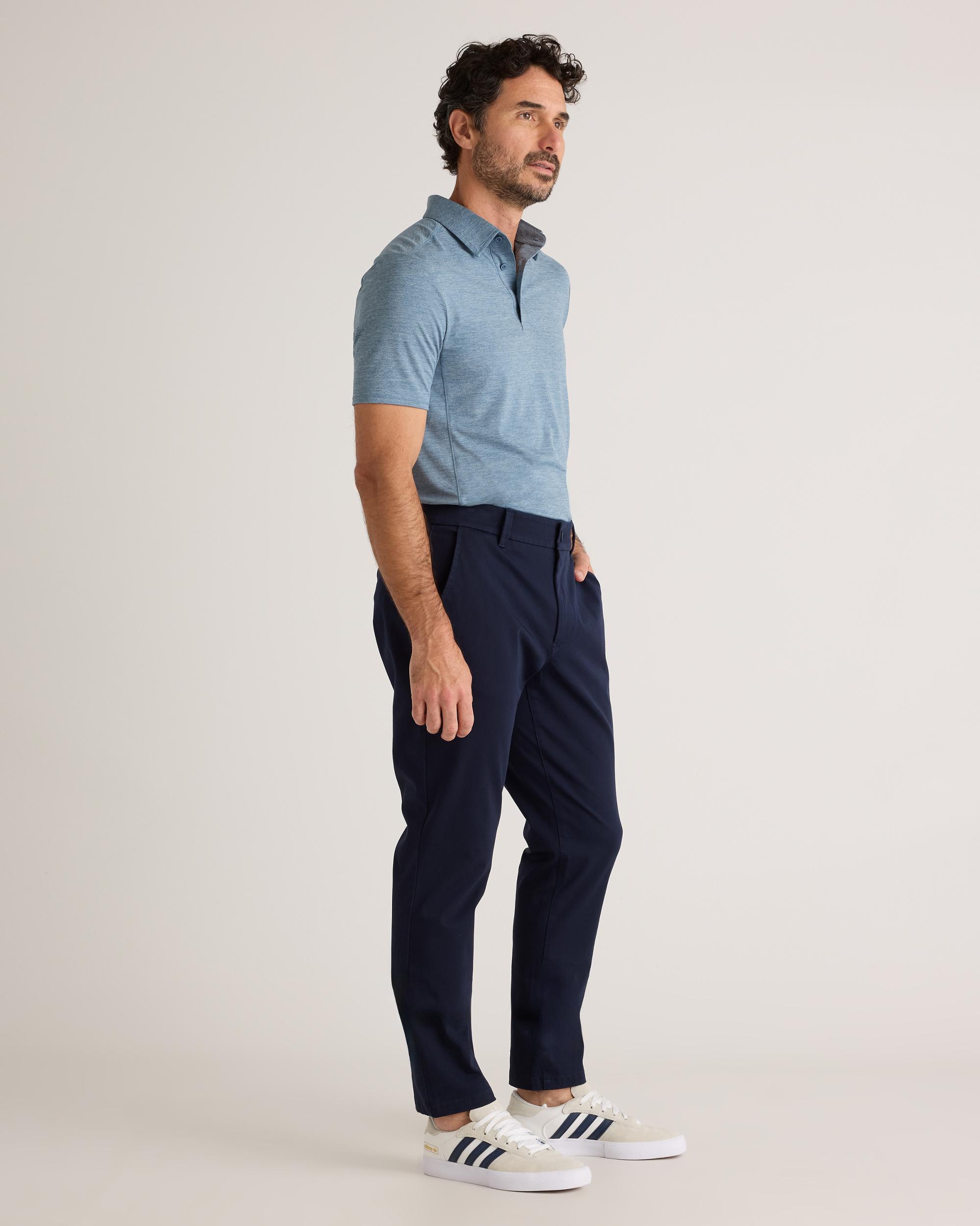 Quince | Men's Flowknit Breeze Performance Polo Recycled Polyester Product Image
