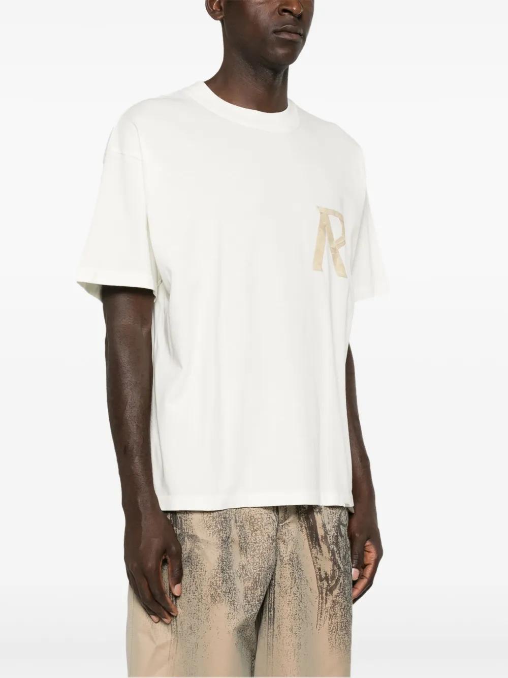 tape-detail T-shirt Product Image