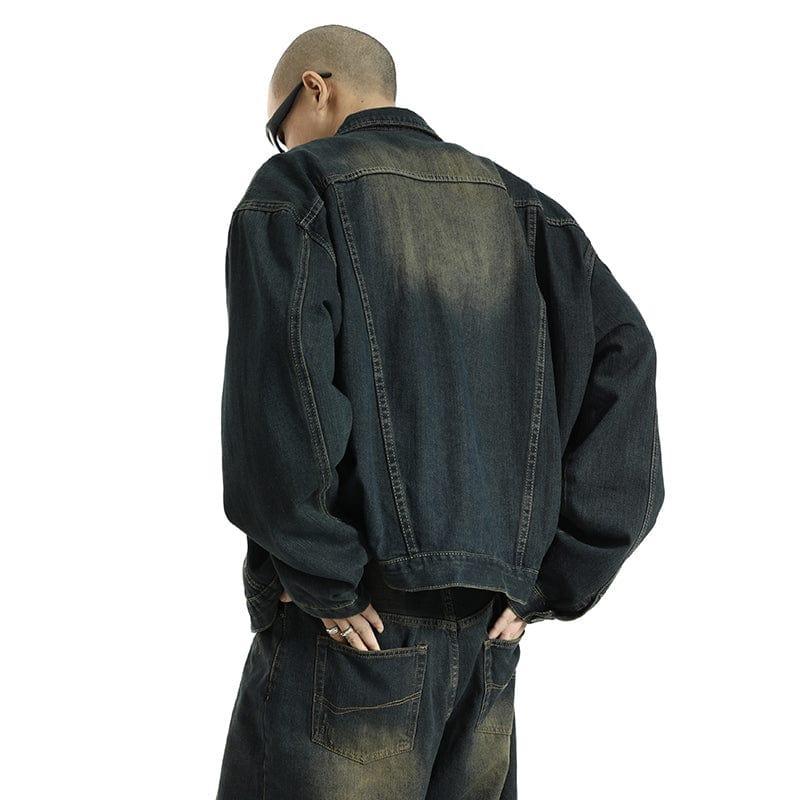 RT No. 9723 WASHED BLUE DENIM JK Product Image