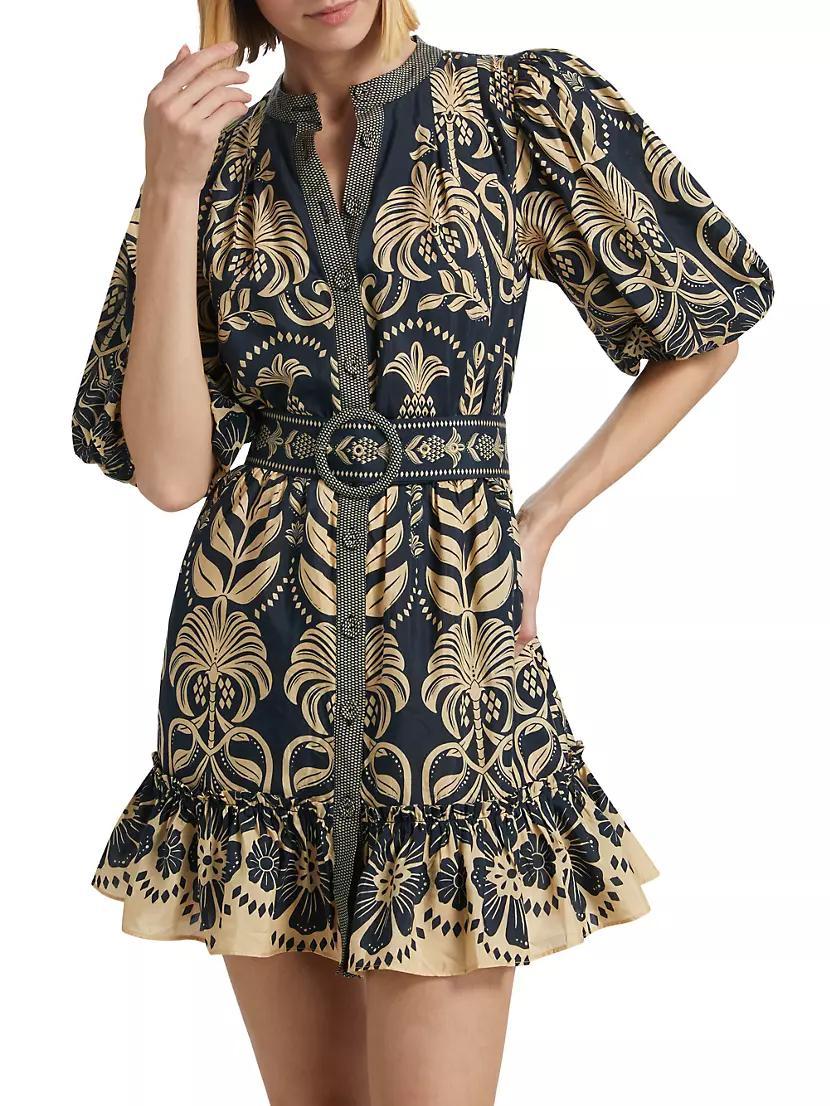 Ainika Tropical Splendor Minidress Product Image