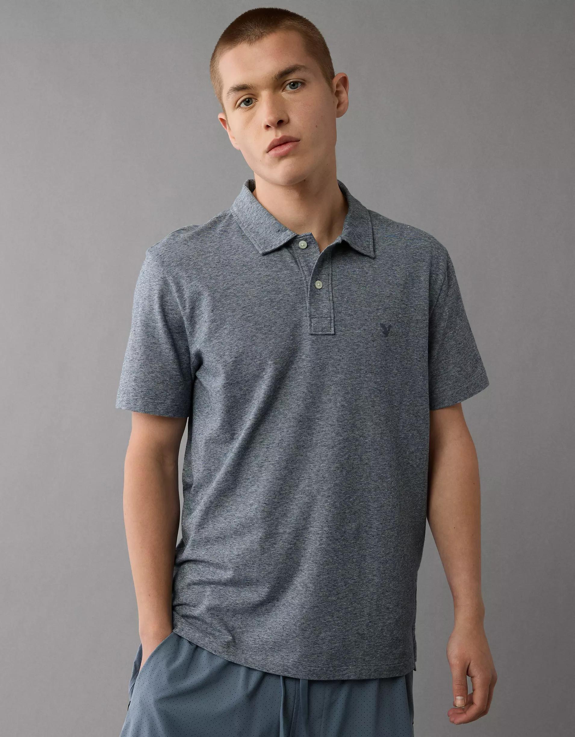 AE 24/7 Club Logo Polo Shirt Product Image