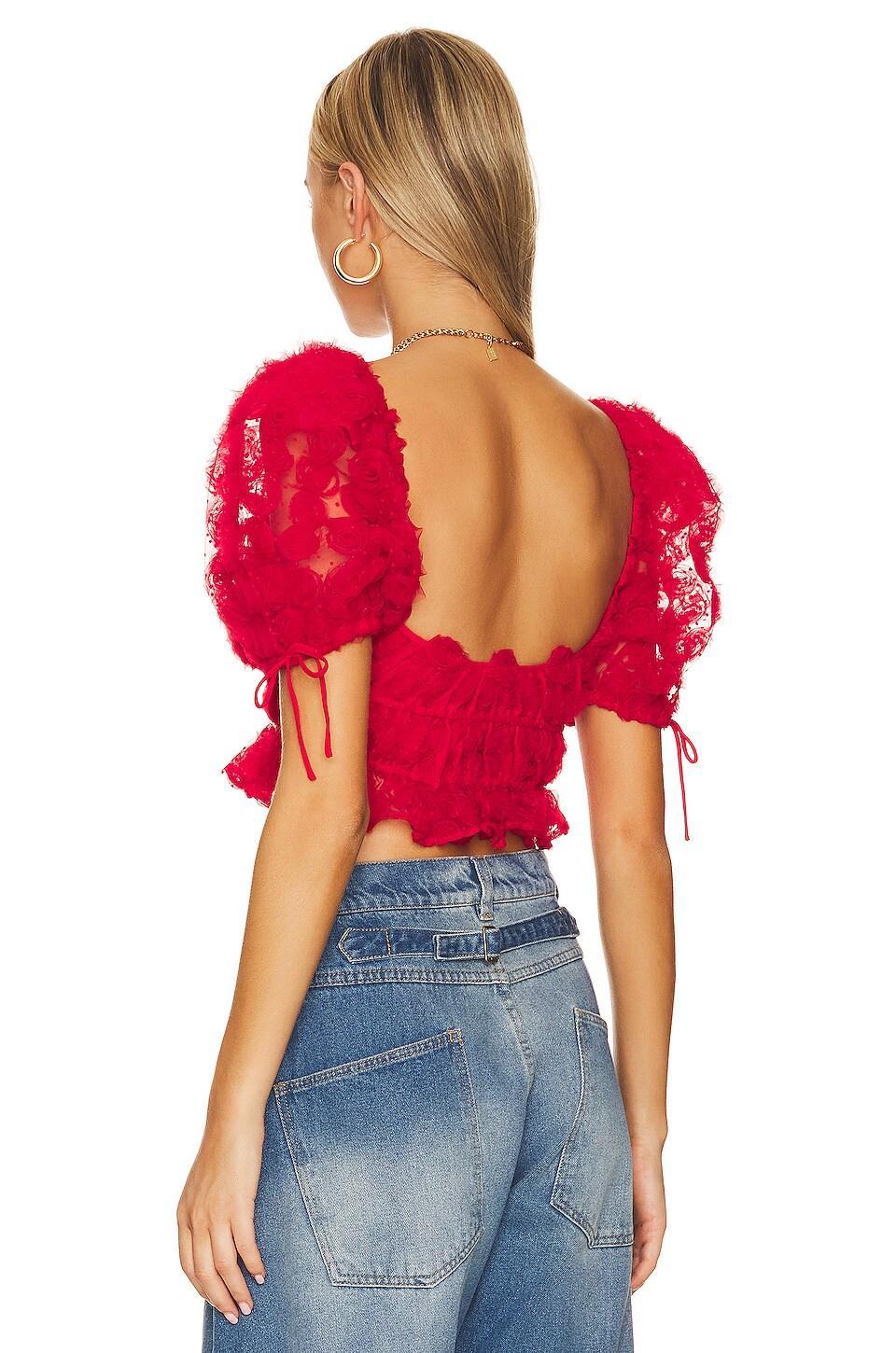 Hannah Crop Top For Love & Lemons Product Image
