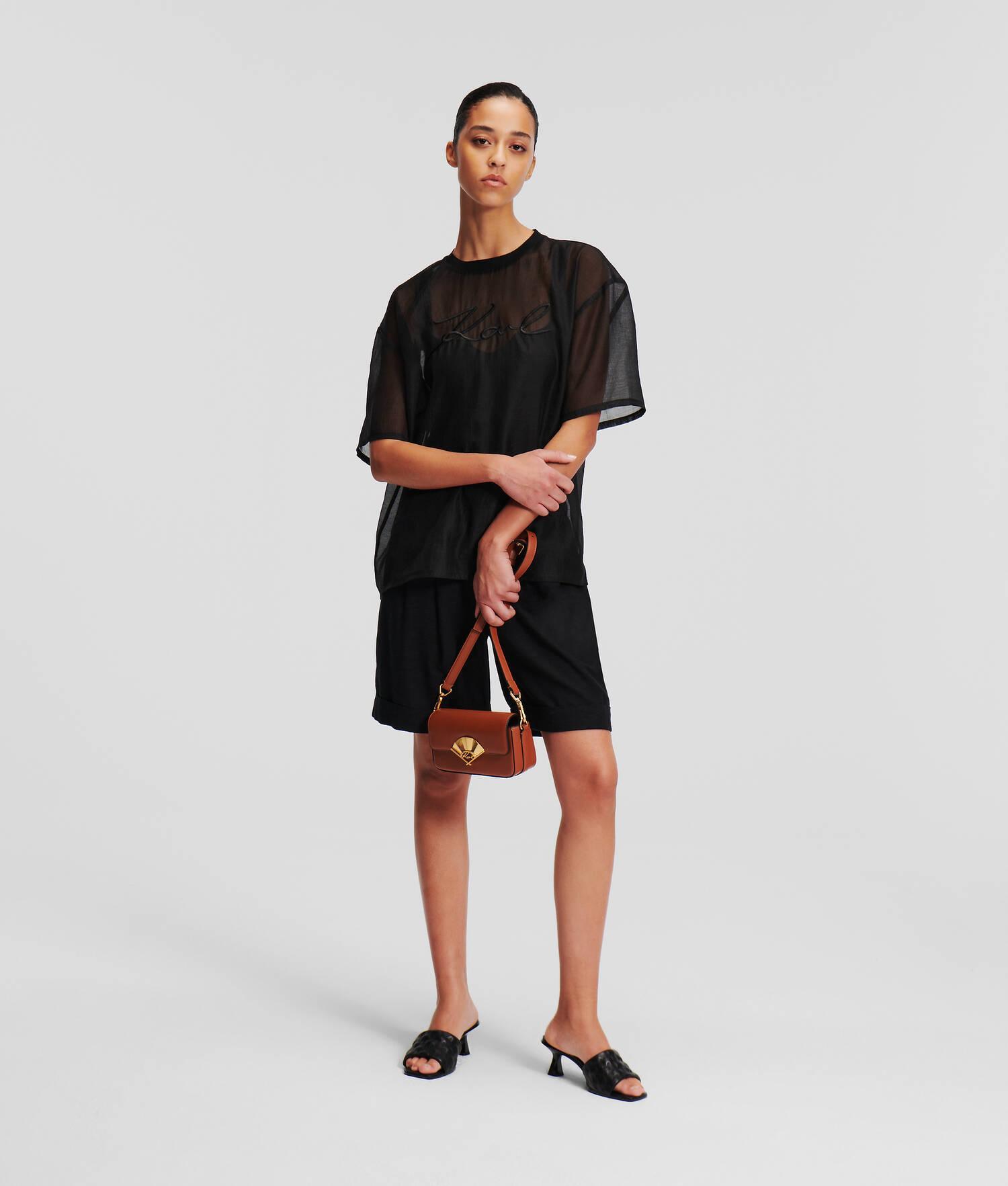 KARL SIGNATURE ORGANZA T-SHIRT Product Image