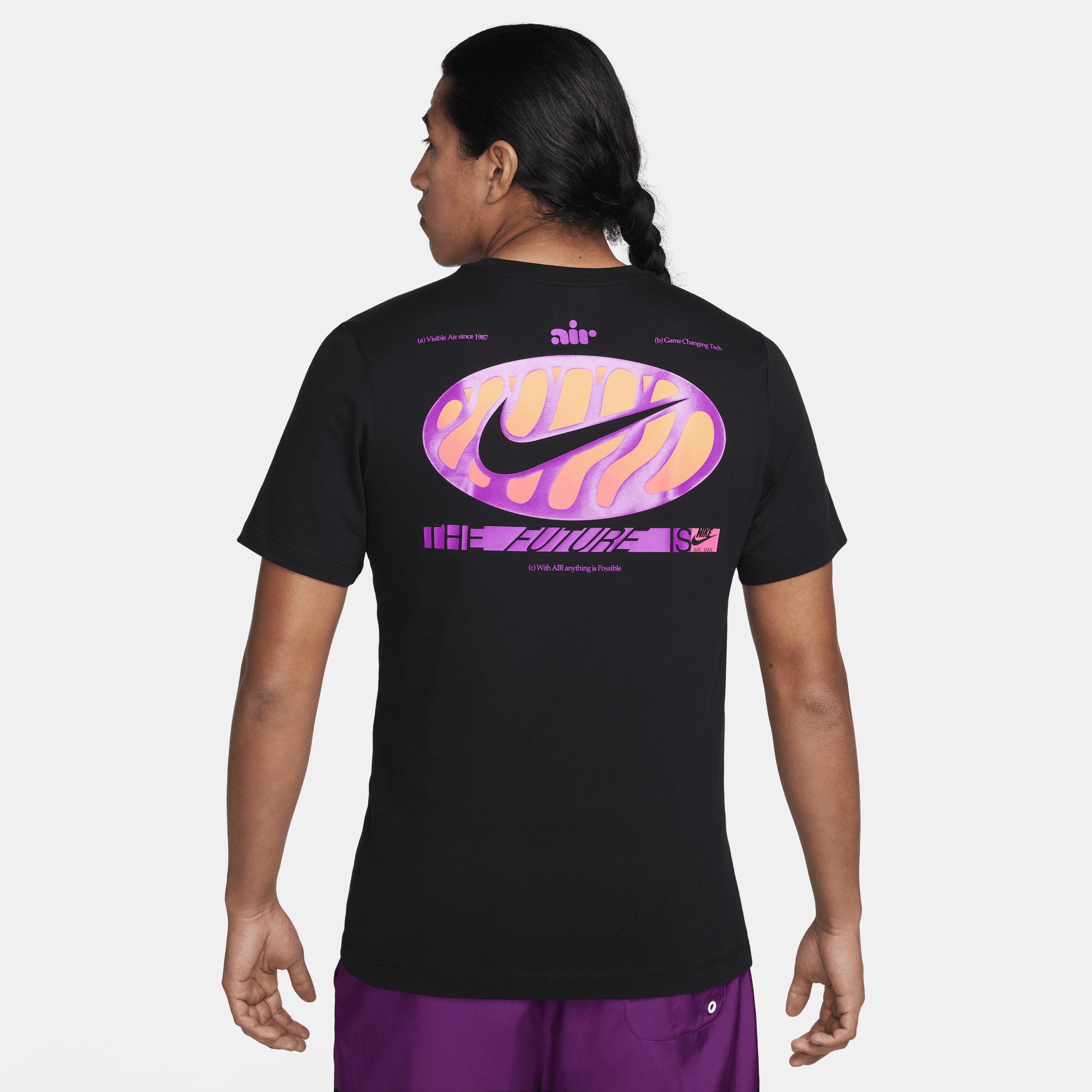 Nike Mens Nike NSW AM Day LBR Air T-Shirt - Mens Black Product Image
