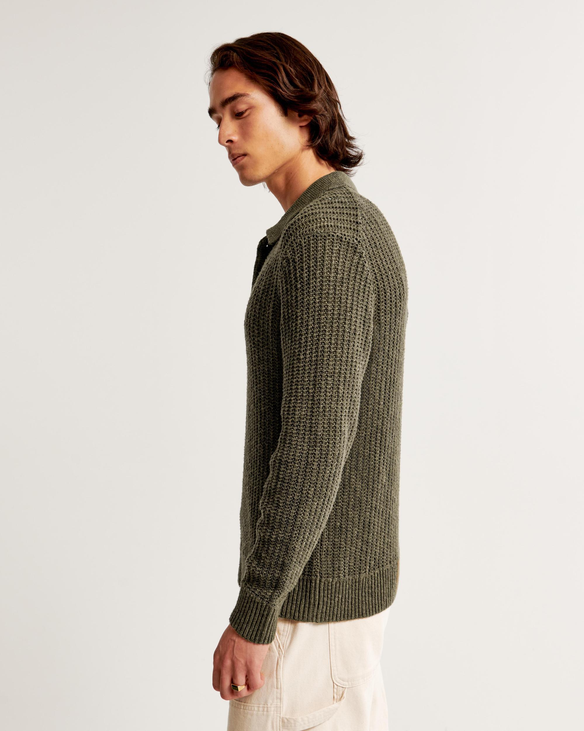Essential Premium Polished Half-Sleeve Mockneck Tee Product Image