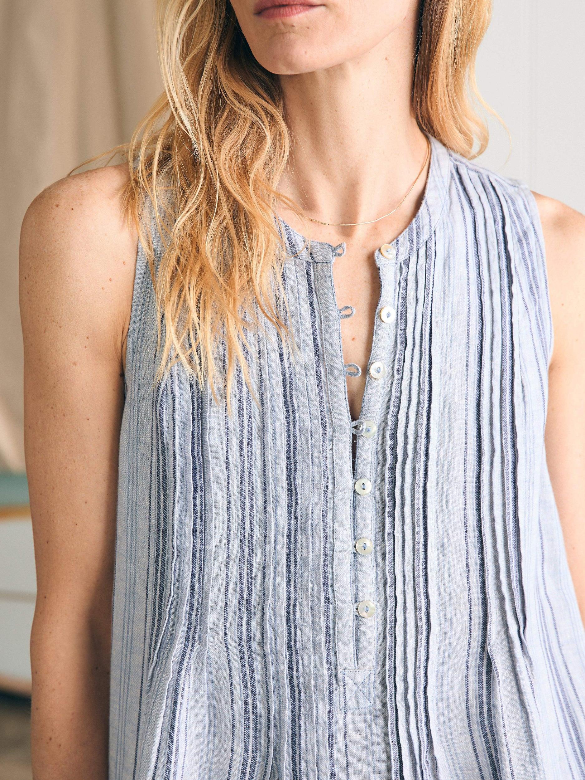 Isha Dress - Day Lily Stripe Female Product Image