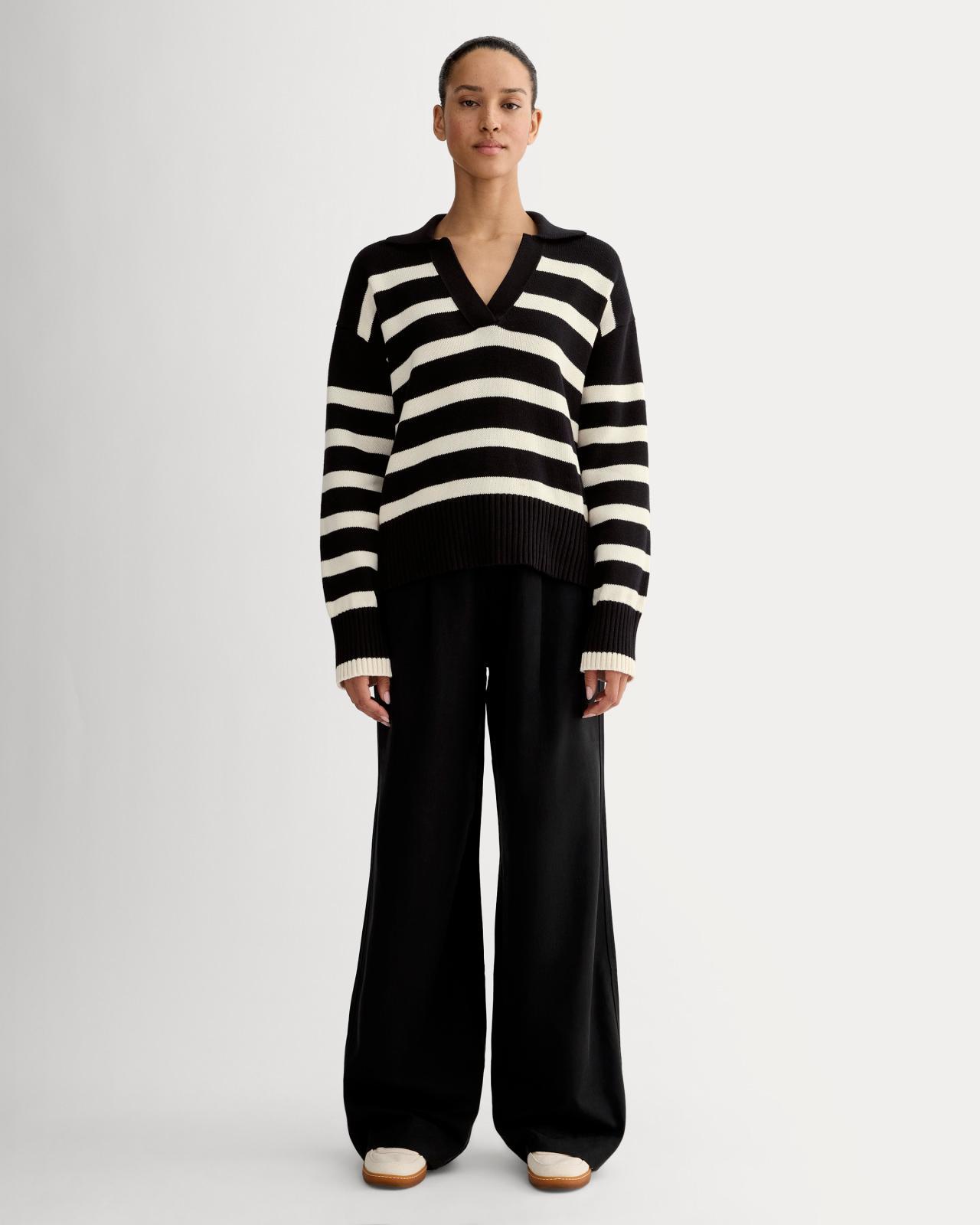 The Boxy Polo in Everyday Cotton Product Image