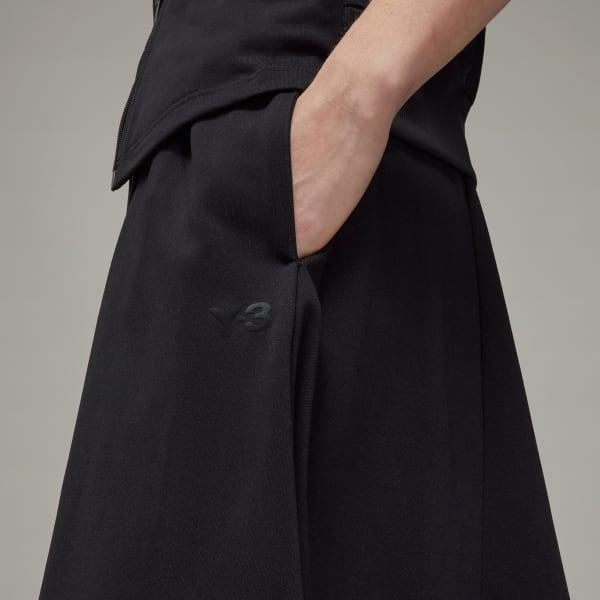 adidas Y-3 3-Stripes Track Skirt Black XS Womens Product Image