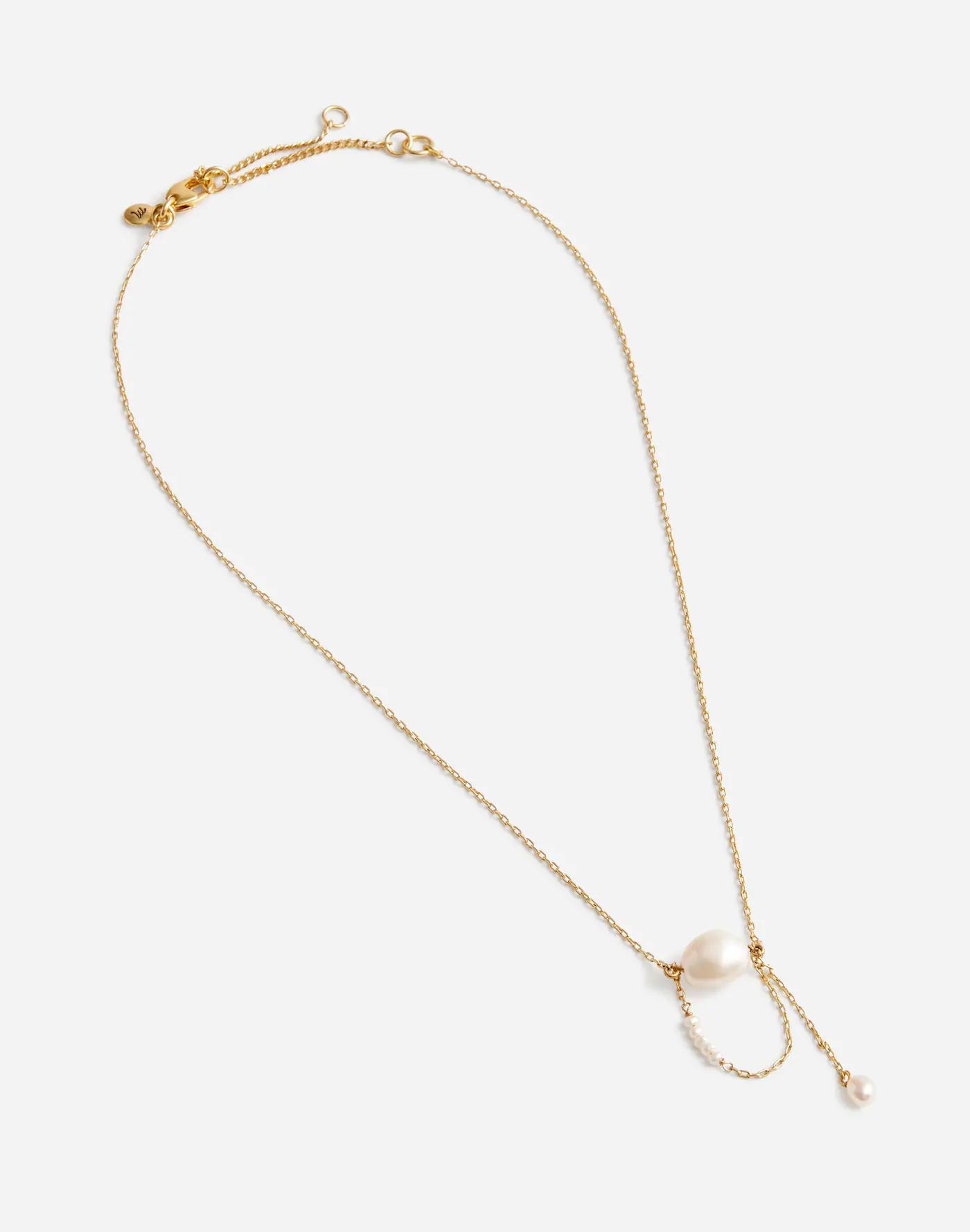 Freshwater Pearl Drop Necklace Product Image
