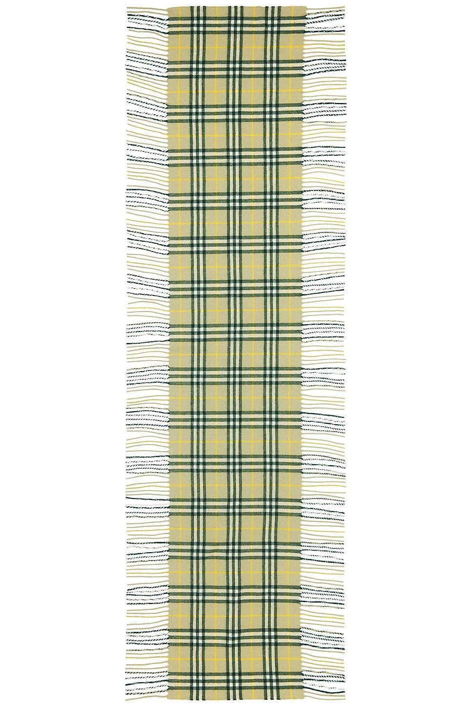 Burberry Vintage Check Scarf Green.. Product Image