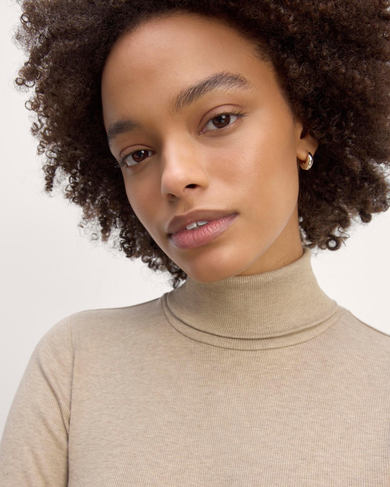 The Luxe Rib Turtleneck Product Image