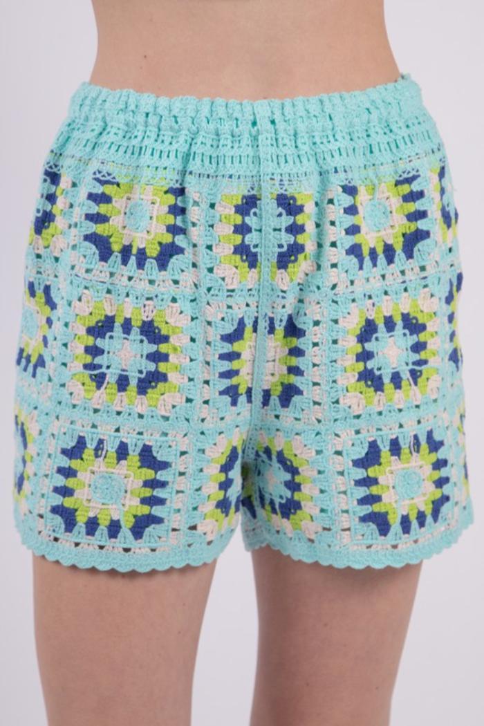 Crochet Tank & Short Set Product Image