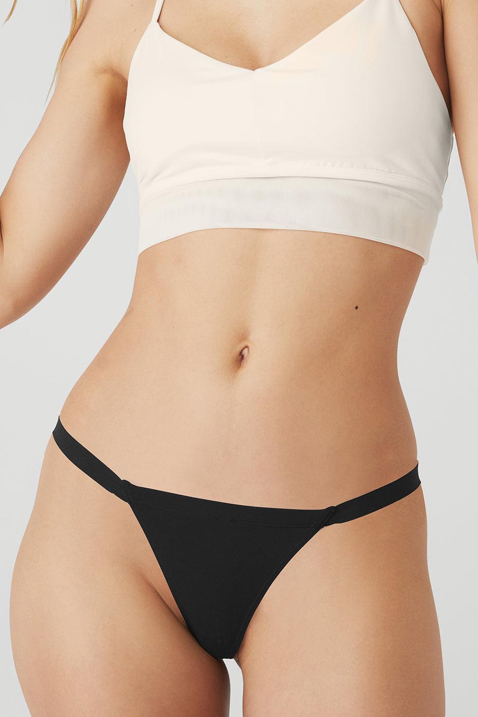 Alo Yoga | Airbrush Invisible String Thong Underwear Product Image