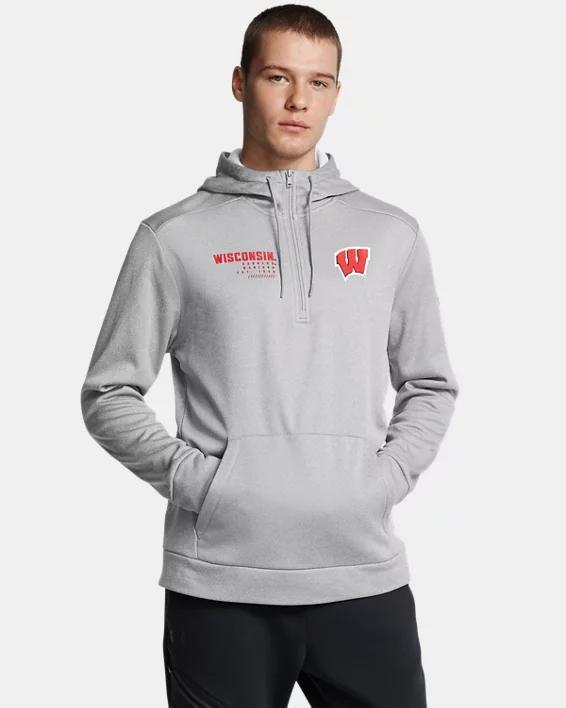 Armour Fleece Collegiate Mens  Zip Hoodie Product Image