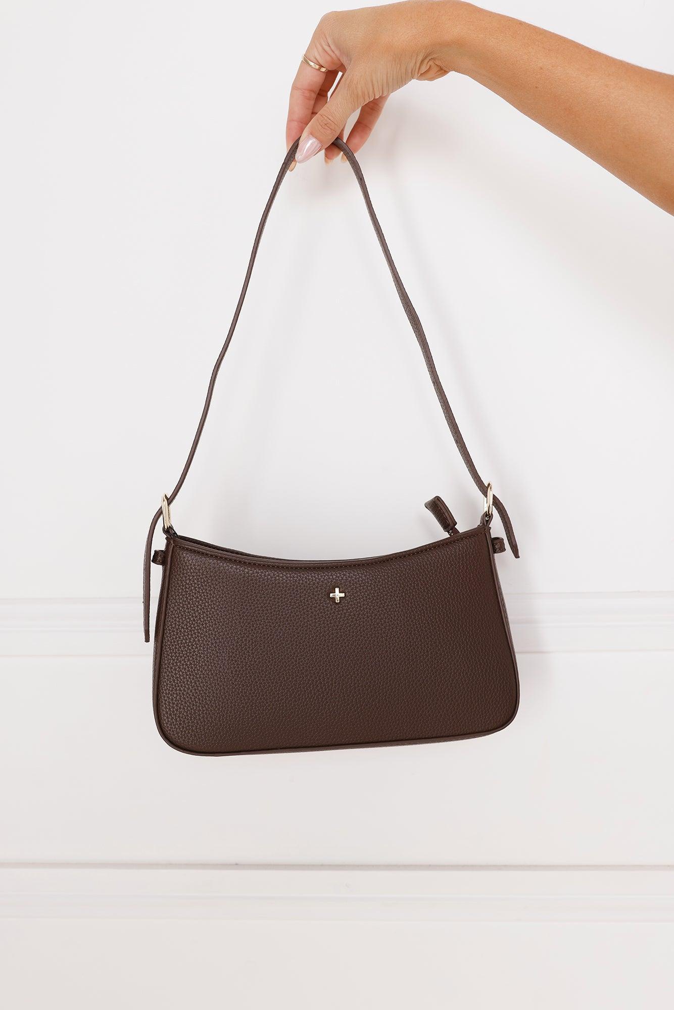 Lilu Bag Choc Pebble Product Image